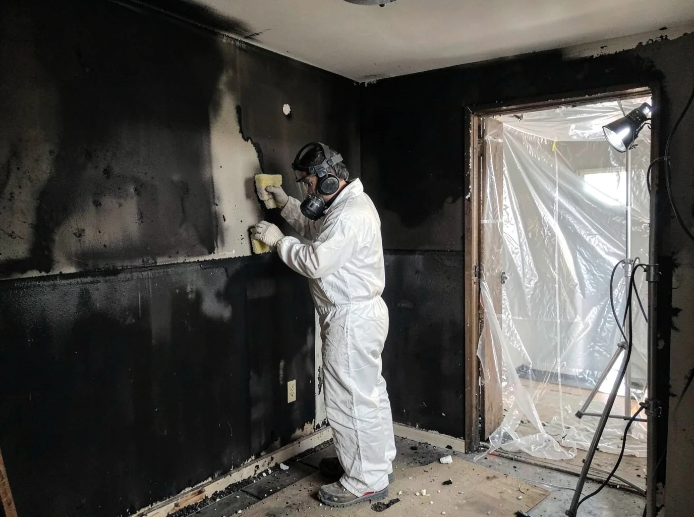Fire Damage Restoration company in Lacona, IA